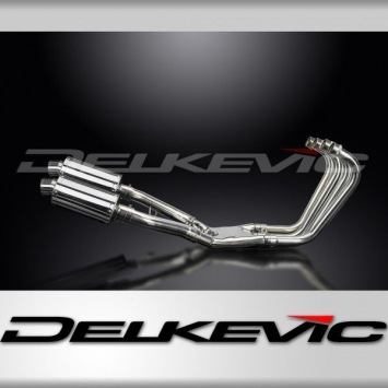 Delkevic volledig systeem Oval RVS 225mm zonder e-keur - FJ1200 (1TX) (1986-1987)