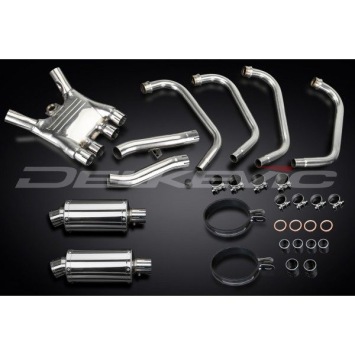 Delkevic volledig systeem Oval RVS 225mm zonder e-keur - FJ1200 (1TX) (1986-1987)