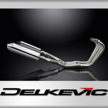 Delkevic volledig systeem Tri-Oval RVS 320mm zonder e-keur - FJ1200 (1TX) (1986-1987)