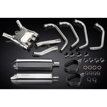 Delkevic volledig systeem Tri-Oval RVS 320mm zonder e-keur - FJ1200 (1TX) (1986-1987)