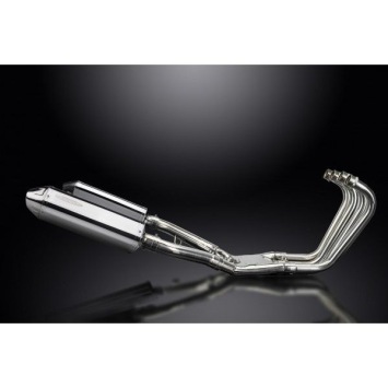 Delkevic volledig systeem Tri-Oval RVS 320mm zonder e-keur - FJ1200 (1TX) (1986-1987)