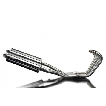 Delkevic volledig systeem Oval RVS 450mm zonder e-keur - FJ1200 (1TX) (1986-1987)