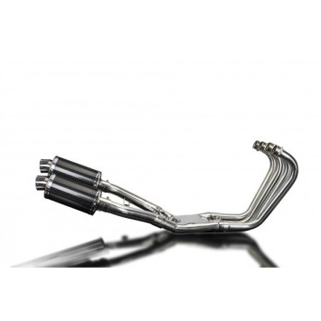 Delkevic volledig systeem Oval Carbon 225mm zonder e-keur - FJ1200 (1TX) (1986-1987)