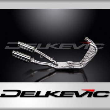 Delkevic volledig systeem Round RVS 200mm zonder e-keur - FJ1200 (3CV) (1988-1990)