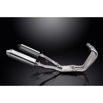 Delkevic volledig systeem Tri-Oval RVS 320mm zonder e-keur - FJ1200 (3CV) (1988-1990)