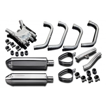 Delkevic volledig systeem Tri-Oval RVS 320mm zonder e-keur - FJ1200 (3CV) (1988-1990)