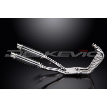 Delkevic volledig systeem Round Carbon 350mm zonder e-keur - FJ1200 (3CV) (1988-1990)