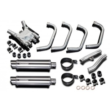 Delkevic volledig systeem Round RVS 350mm zonder e-keur - FJ1200 (3CV) (1988-1990)