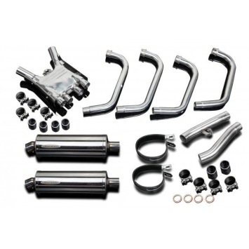 Delkevic volledig systeem Oval RVS 350mm zonder e-keur - FJ1200 (3XW) (1991-1996)