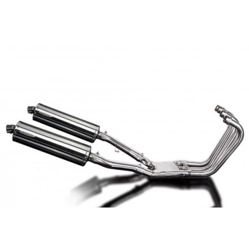 Delkevic volledig systeem Oval RVS 450mm zonder e-keur - FJ1200 (3XW) (1991-1996)