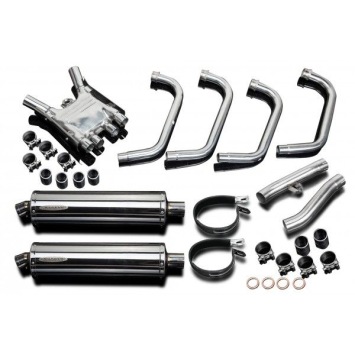 Delkevic volledig systeem Oval RVS 450mm zonder e-keur - FJ1200 (3XW) (1991-1996)