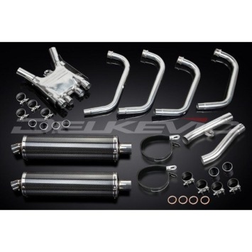 Delkevic volledig systeem Oval Carbon 450mm zonder e-keur - FJ1200 (3XW) (1991-1996)