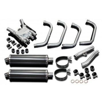 Delkevic volledig systeem Oval Carbon 450mm zonder e-keur - FJ1200 (3XW) (1991-1996)