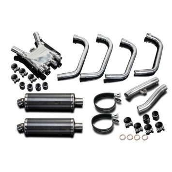 Delkevic volledig systeem Oval Carbon 350mm zonder e-keur - FJ1200 (3XW) (1991-1996)