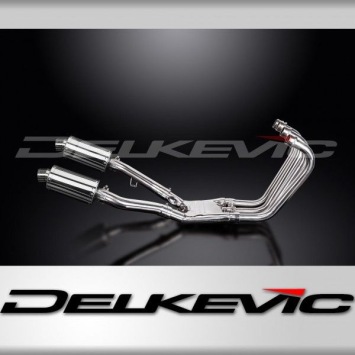 Delkevic volledig systeem Oval RVS 225mm zonder e-keur - FJ1200 (3XW) (1991-1996)