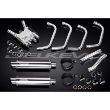 Delkevic volledig systeem Round RVS 350mm zonder e-keur - FJ1200 (3XW) (1991-1996)