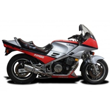 Delkevic volledig systeem Round RVS 200mm zonder e-keur - FJ1100 (1984-1985)