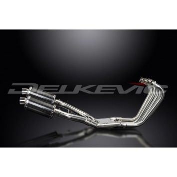 Delkevic volledig systeem Oval Carbon 225mm zonder e-keur - FJ1100 (1984-1985)