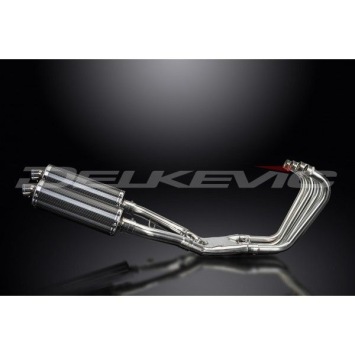 Delkevic volledig systeem Oval Carbon 350mm zonder e-keur - FJ1100 (1984-1985)