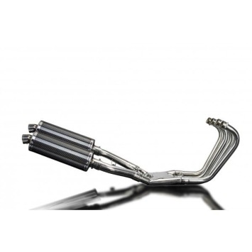 Delkevic volledig systeem Oval Carbon 350mm zonder e-keur - FJ1100 (1984-1985)