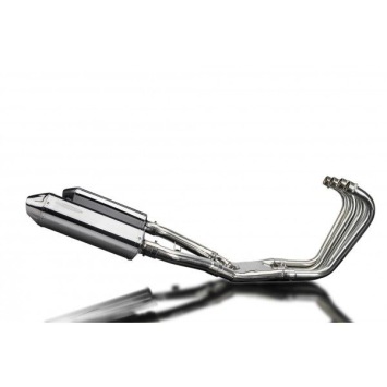 Delkevic volledig systeem Tri-Oval RVS 320mm zonder e-keur - FJ1100 (1984-1985)