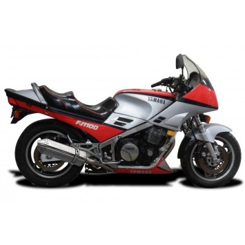 Delkevic volledig systeem Tri-Oval RVS 320mm zonder e-keur - FJ1100 (1984-1985)