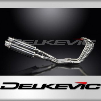 Delkevic volledig systeem Round Carbon 350mm zonder e-keur - FJ1100 (1984-1985)