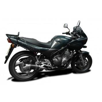 Delkevic volledig systeem Round Carbon 200mm zonder e-keur - XJ600 (1992-2004)