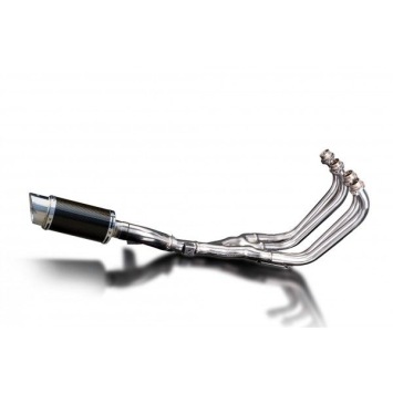 Delkevic volledig systeem Round Carbon 200mm zonder e-keur - XJ600 (1992-2004)