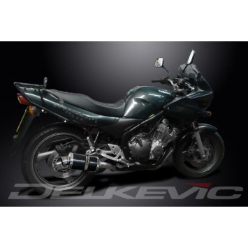 Delkevic volledig systeem Oval Carbon 225mm zonder e-keur - XJ600 (1992-2004)