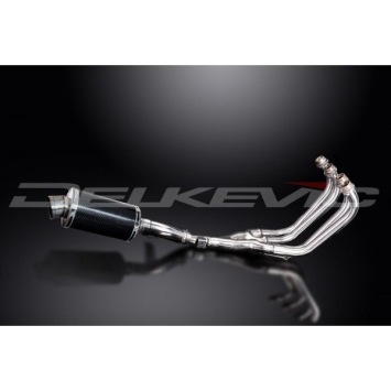 Delkevic volledig systeem Oval Carbon 225mm zonder e-keur - XJ600 (1992-2004)