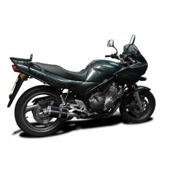 Delkevic volledig systeem Oval Carbon 225mm zonder e-keur - XJ600 (1992-2004)