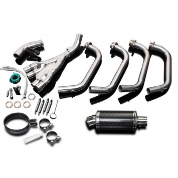 Delkevic volledig systeem Oval Carbon 225mm zonder e-keur - XJ600 (1992-2004)