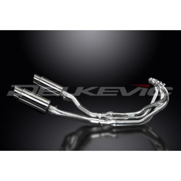 Delkevic volledig systeem Round RVS 200mm zonder e-keur - XJ600 DIVERSION (1992-2004)
