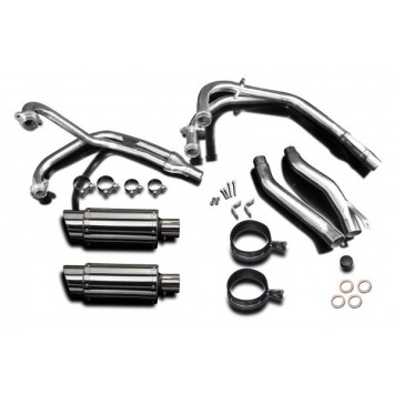 Delkevic volledig systeem Round RVS 200mm zonder e-keur - XJ600 DIVERSION (1992-2004)