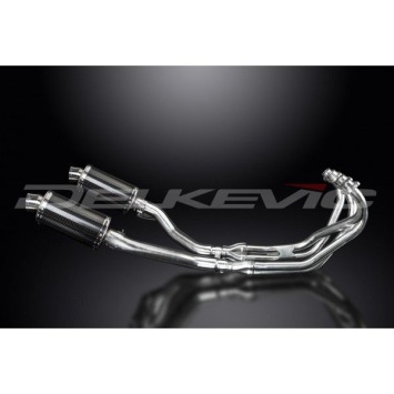 Delkevic volledig systeem Oval Carbon 225mm zonder e-keur - XJ600 DIVERSION (1992-2004)