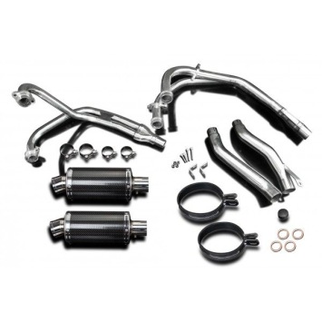 Delkevic volledig systeem Oval Carbon 225mm zonder e-keur - XJ600 DIVERSION (1992-2004)