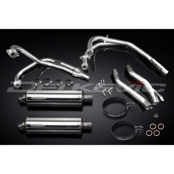 Delkevic volledig systeem Oval RVS 350mm zonder e-keur - XJ600 DIVERSION (1992-2004)