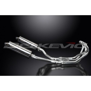 Delkevic volledig systeem Oval RVS 350mm zonder e-keur - XJ600 DIVERSION (1992-2004)