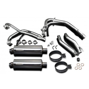 Delkevic volledig systeem Oval RVS 350mm zonder e-keur - XJ600 DIVERSION (1992-2004)