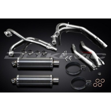 Delkevic volledig systeem Oval Carbon 350mm zonder e-keur - XJ600 DIVERSION (1992-2004)