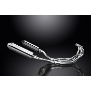 Delkevic volledig systeem Tri-Oval RVS 320mm zonder e-keur - XJ600 DIVERSION (1992-2004)