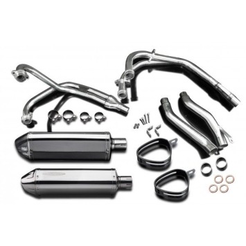 Delkevic volledig systeem Tri-Oval RVS 320mm zonder e-keur - XJ600 DIVERSION (1992-2004)