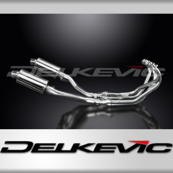 Delkevic volledig systeem Oval RVS 225mm zonder e-keur - XJ600 DIVERSION (1992-2004)