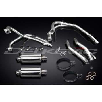 Delkevic volledig systeem Oval RVS 225mm zonder e-keur - XJ600 DIVERSION (1992-2004)