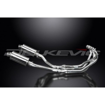 Delkevic volledig systeem Oval RVS 225mm zonder e-keur - XJ600 DIVERSION (1992-2004)