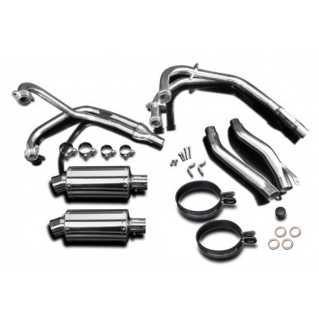 Delkevic volledig systeem Oval RVS 225mm zonder e-keur - XJ600 DIVERSION (1992-2004)