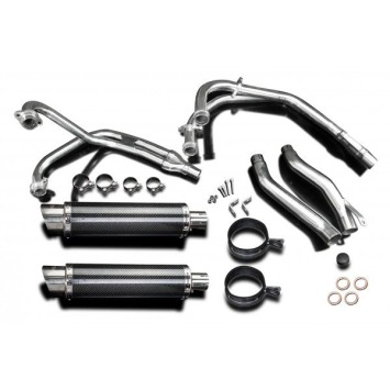 Delkevic volledig systeem Round Carbon 350mm zonder e-keur - XJ600 DIVERSION (1992-2004)