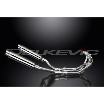 Delkevic volledig systeem Round RVS 350mm zonder e-keur - XJ600 DIVERSION (1992-2004)