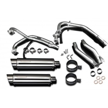 Delkevic volledig systeem Round RVS 350mm zonder e-keur - XJ600 DIVERSION (1992-2004)